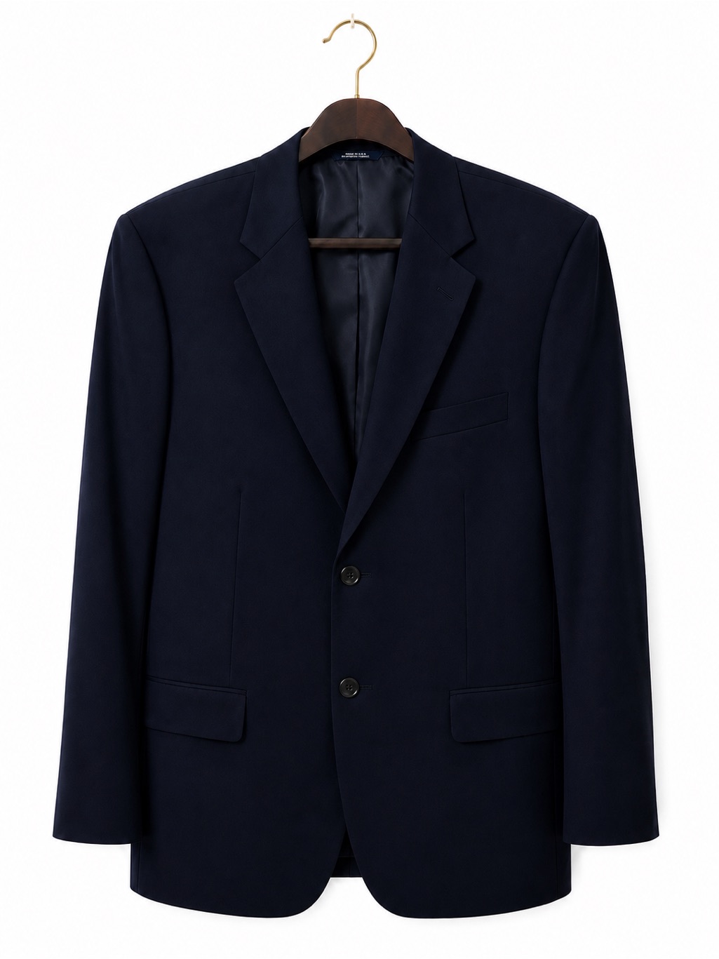 Brooks Brothers 1818 Madison Navy Wool Blazer 44r Made Usa